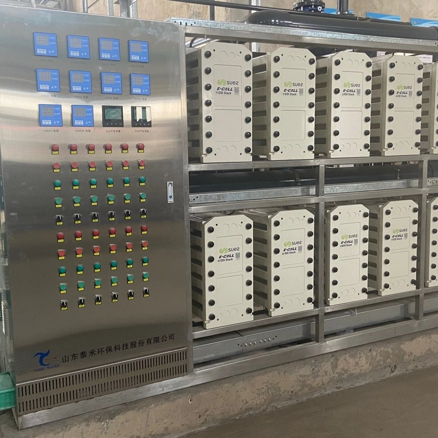 Electrodeionization for boiler feed water (2)